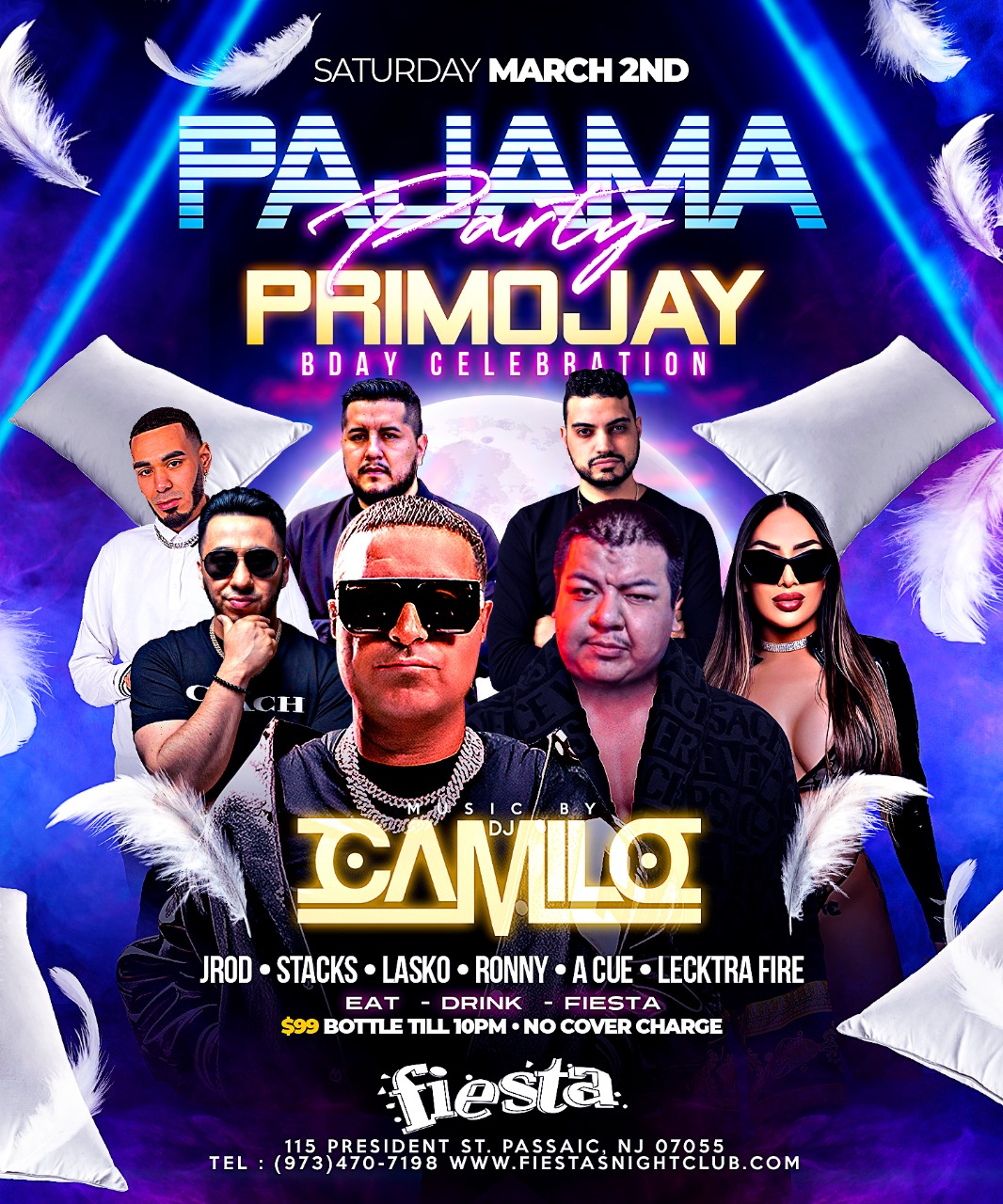 Buy tickets for DJ CAMILO, JROD, STACKS, LASKO, RONNY, A CUE, LECKTRA FIRE DJ CAMILO, JROD, STACKS, LASKO, RONNY, A CUE, LECKTRA FIRE