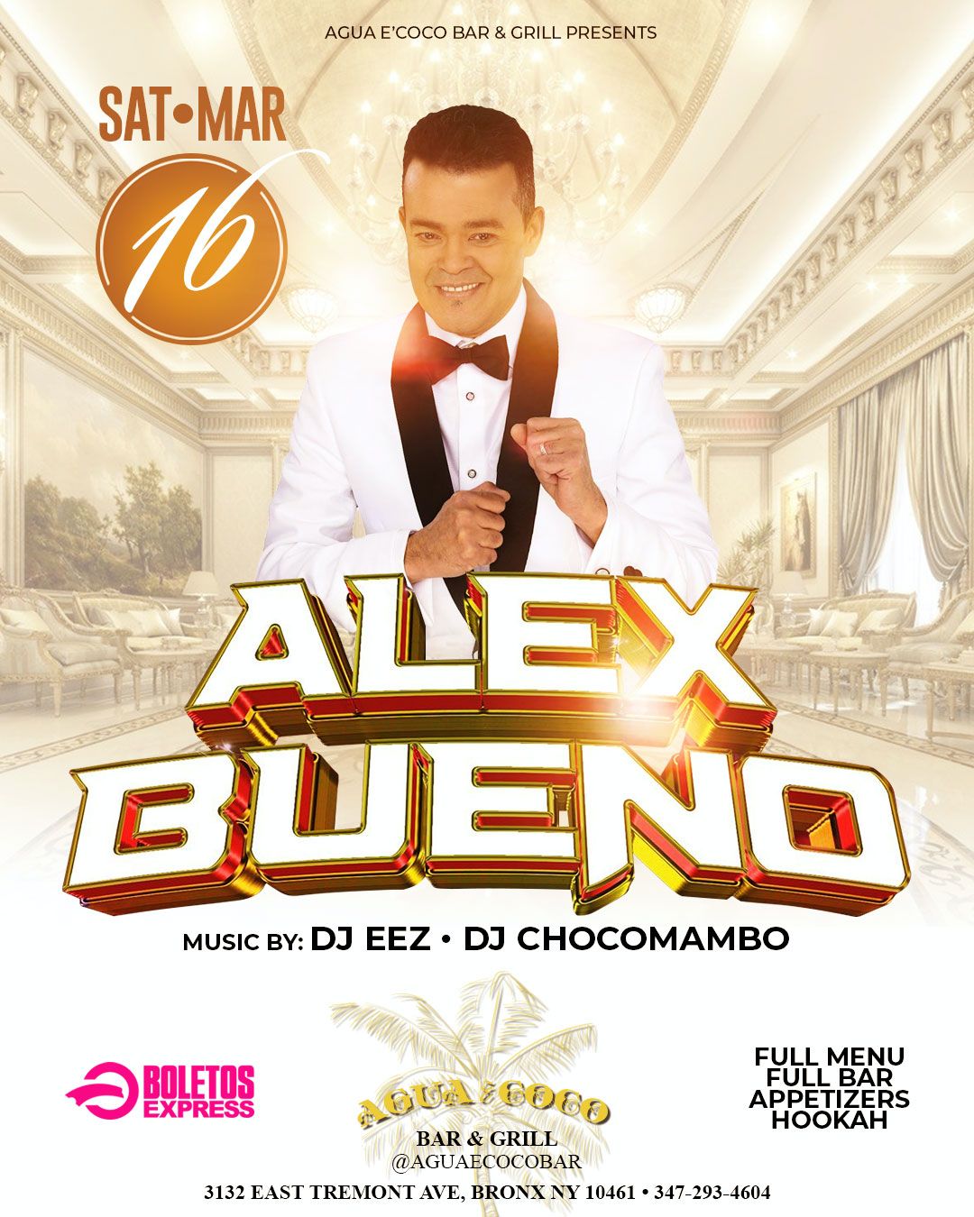 Buy tickets for ALEX BUENO ALEX BUENO