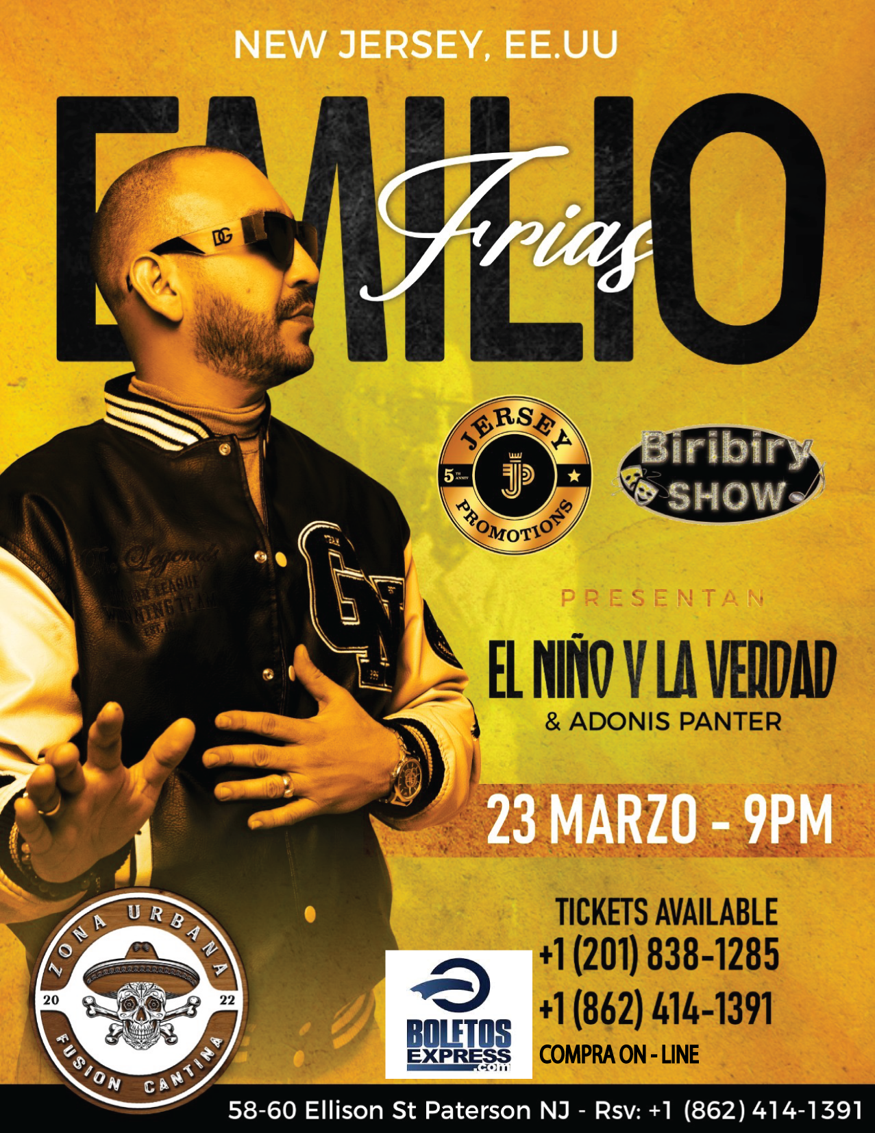 Buy tickets for EL NIÑO Y LA VERDAD EN VIVO EL NIÑO Y LA VERDAD EN VIVO