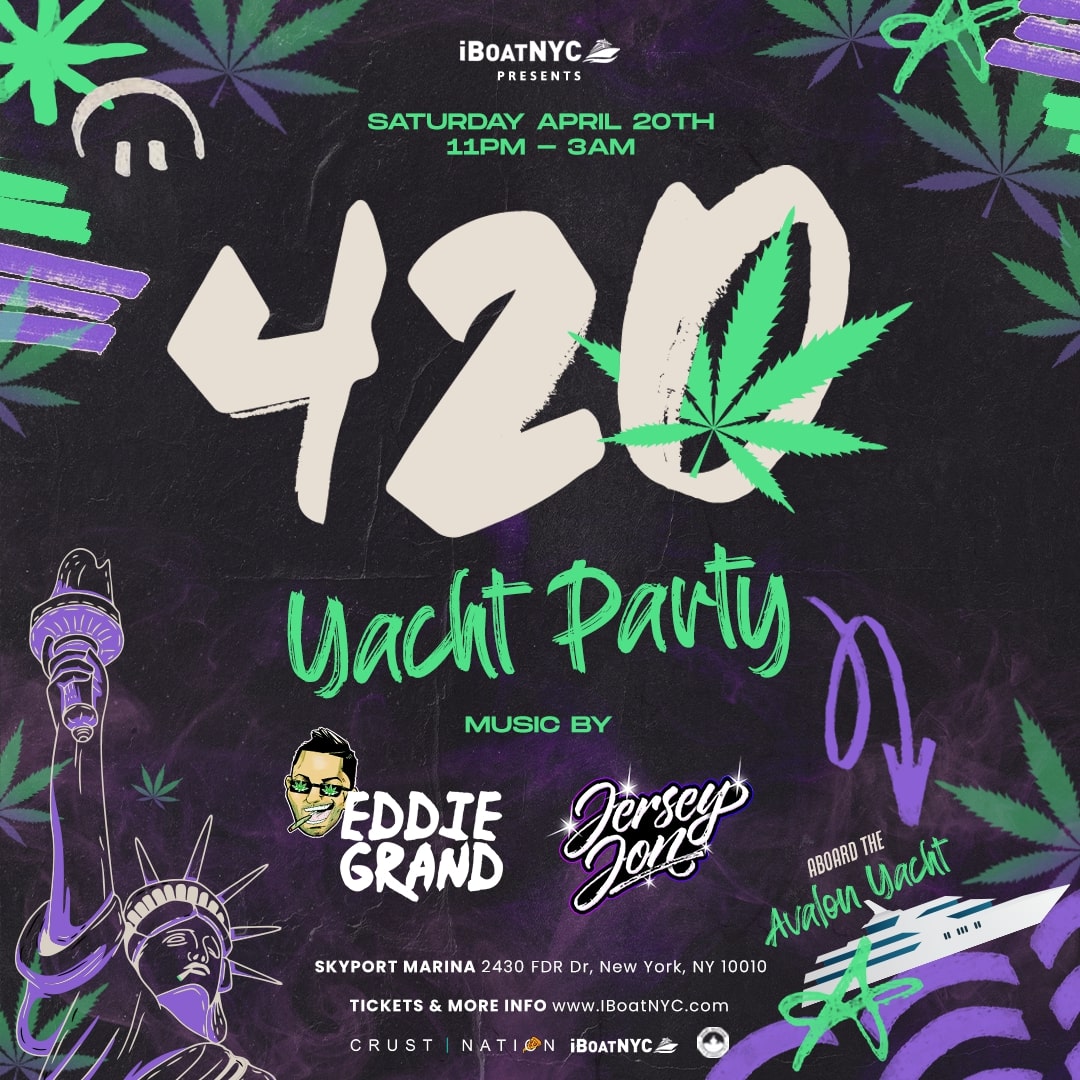 VIBES ARE HIGH - 420 Yacht Cruise Party