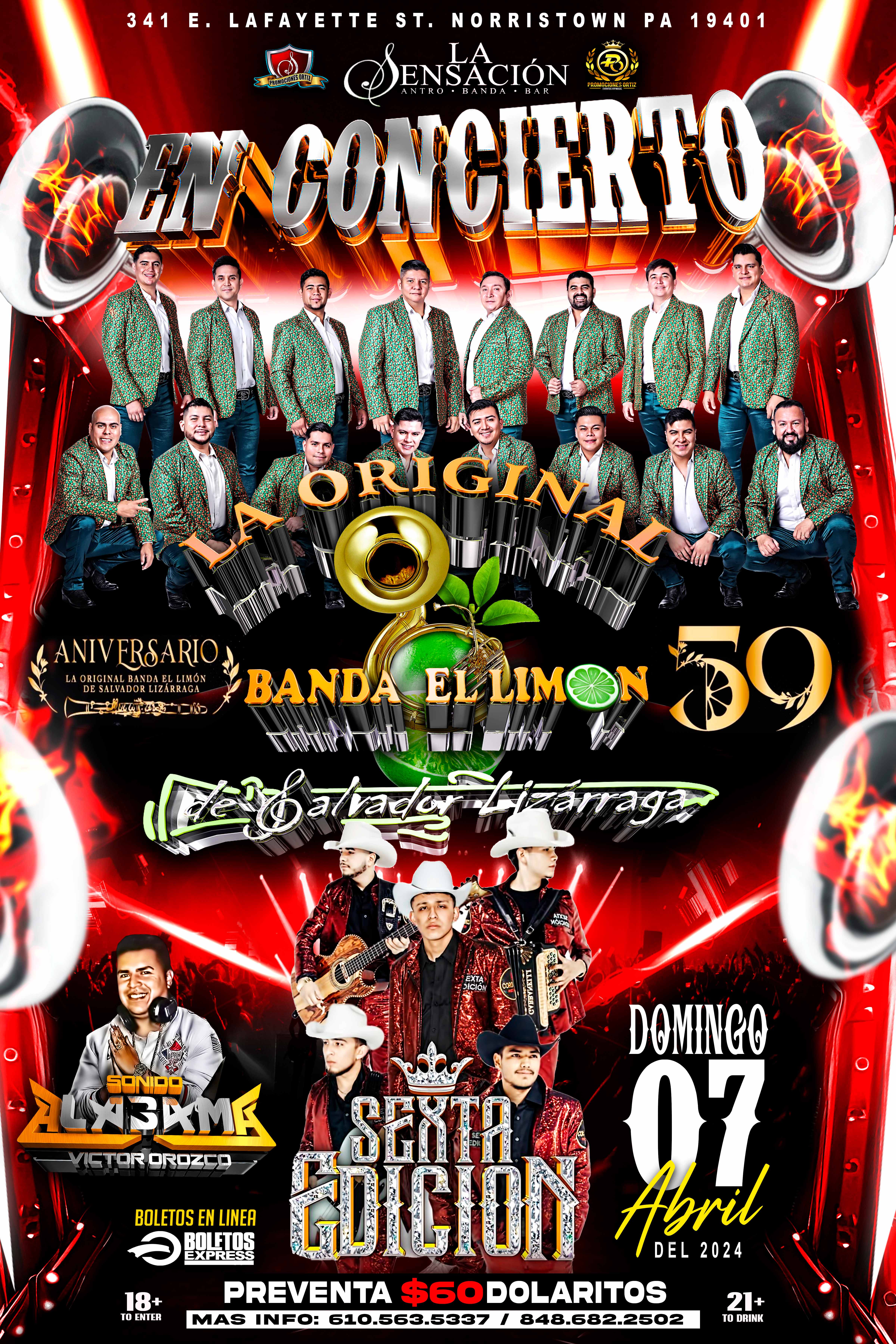 Buy tickets for LA ORIGINAL BANDA EL LIMON LA ORIGINAL BANDA EL LIMON