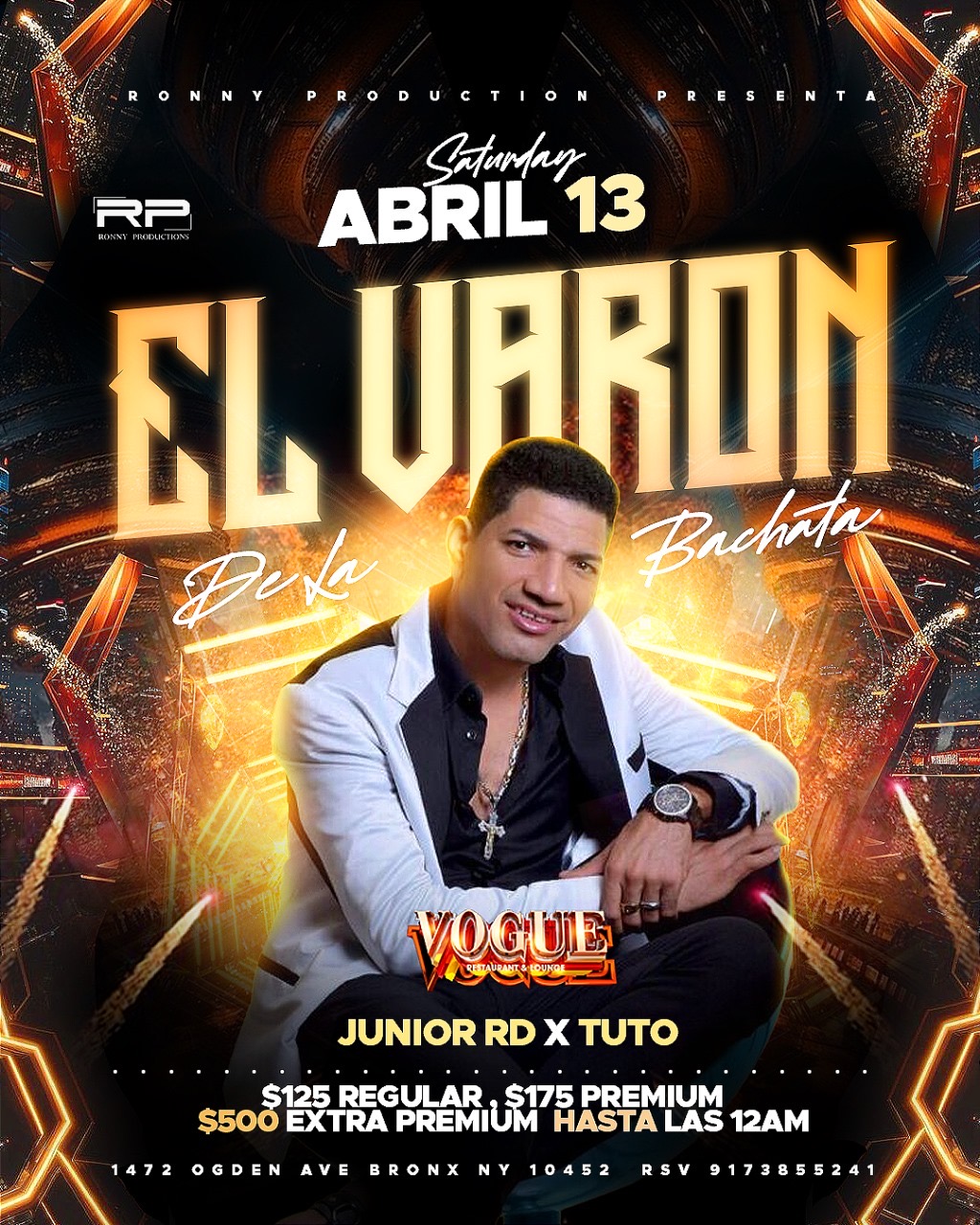 Buy tickets for El varón de la bachata El varón de la bachata