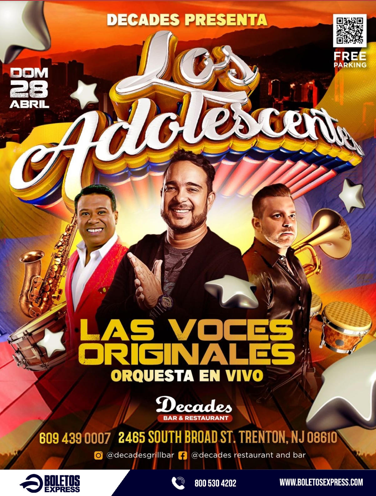 Buy tickets for LOS ADOLESCENTES LOS ADOLESCENTES