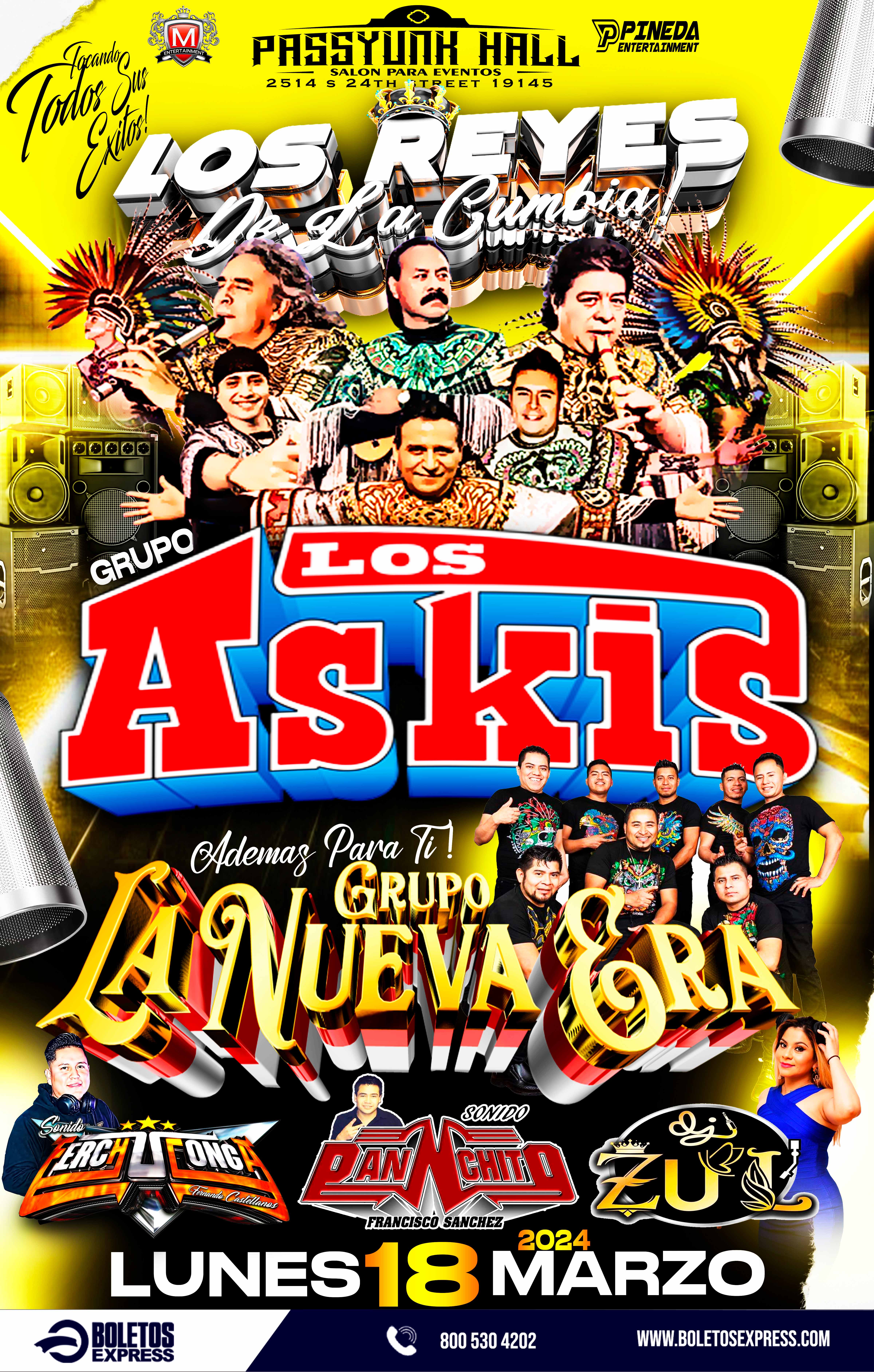 Buy tickets for LOS REYES DE LA KUMBIA| LOS ASKIS LOS REYES DE LA KUMBIA| LOS ASKIS