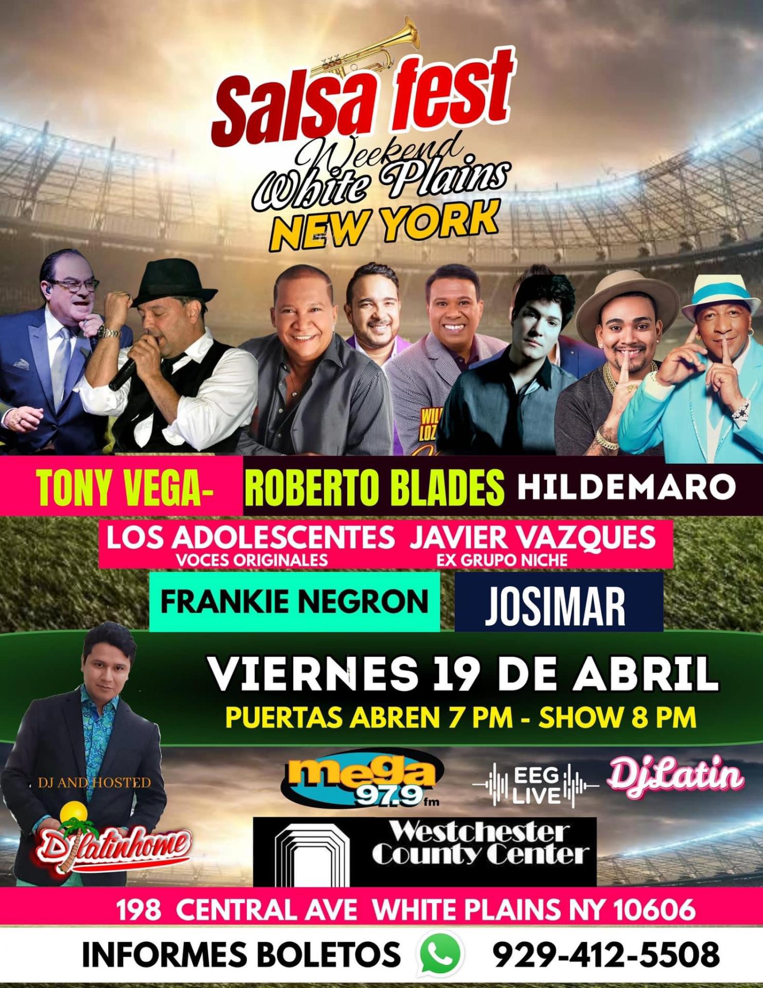 Buy tickets for Fest Salsa Westchester white plains ny Fest Salsa Westchester white plains ny