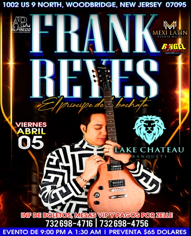 Buy tickets for FRANK REYES FRANK REYES