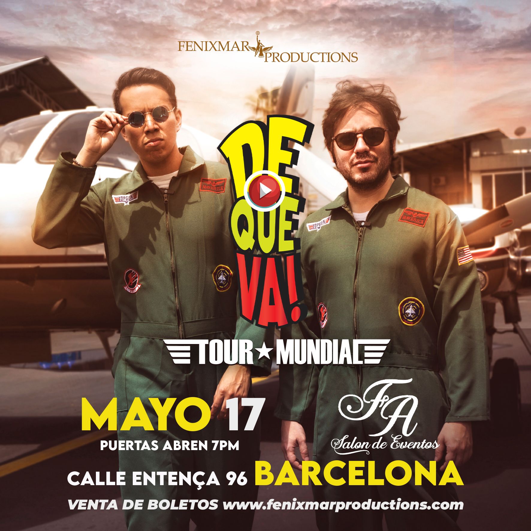 Buy tickets for DE QUE VA - Tour Mundial DE QUE VA - Tour Mundial
