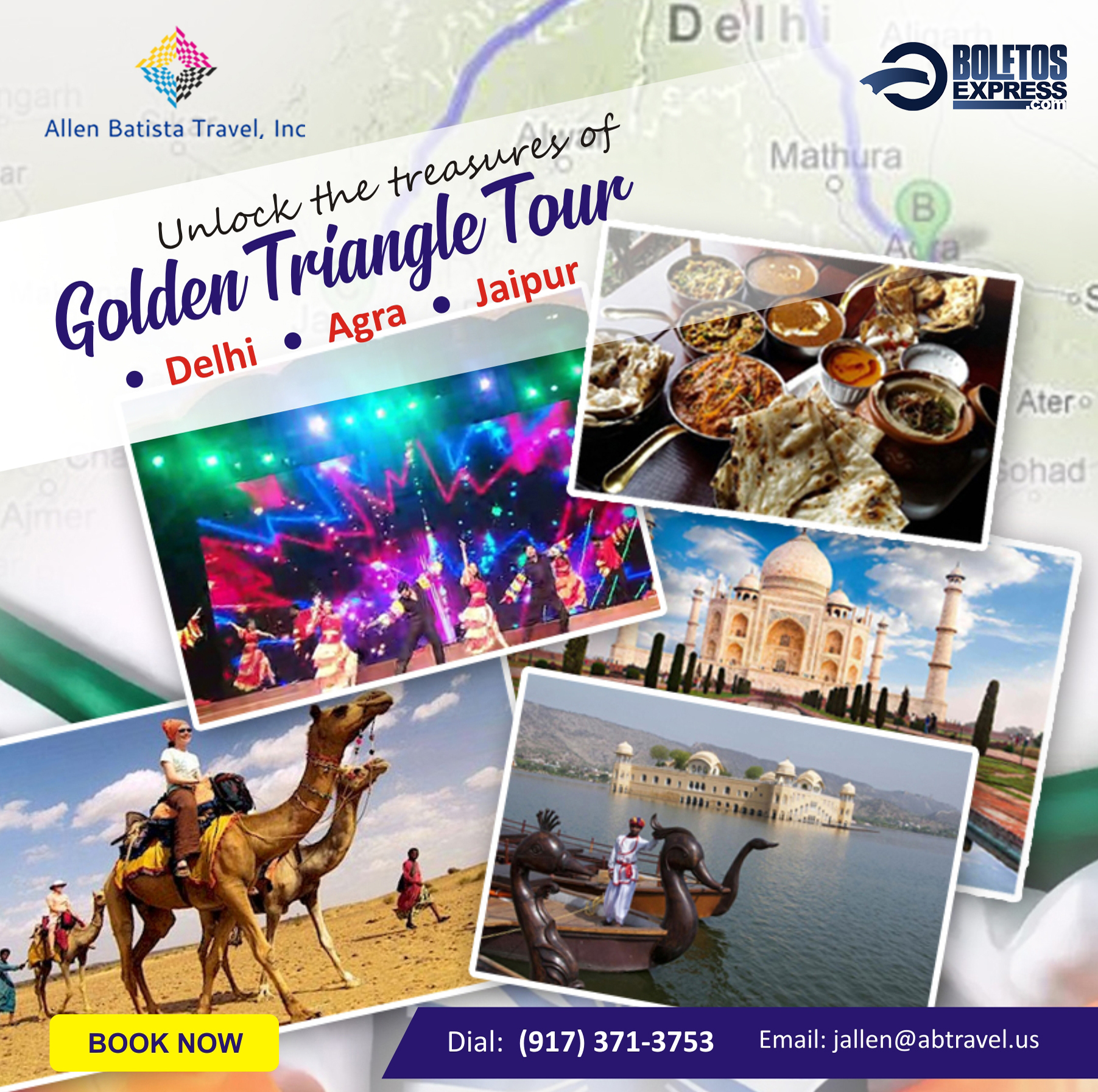 Buy tickets for India's Golden Triangle Sightseeing Trip India's Golden Triangle Sightseeing Trip
