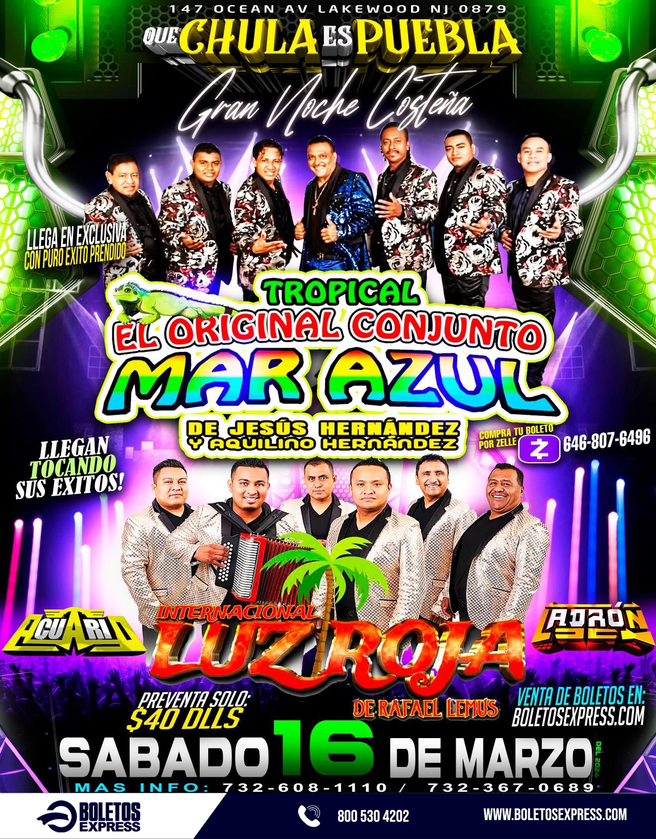 Buy tickets for TROPICAL EL ORIGINAL CONJUNTO MAR AZUL TROPICAL EL ORIGINAL CONJUNTO MAR AZUL