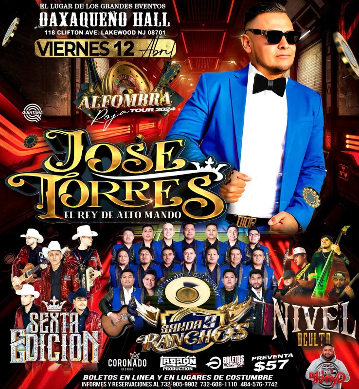 Buy tickets for JOSE TORRES EL REY DE ALTO MANDO JOSE TORRES EL REY DE ALTO MANDO