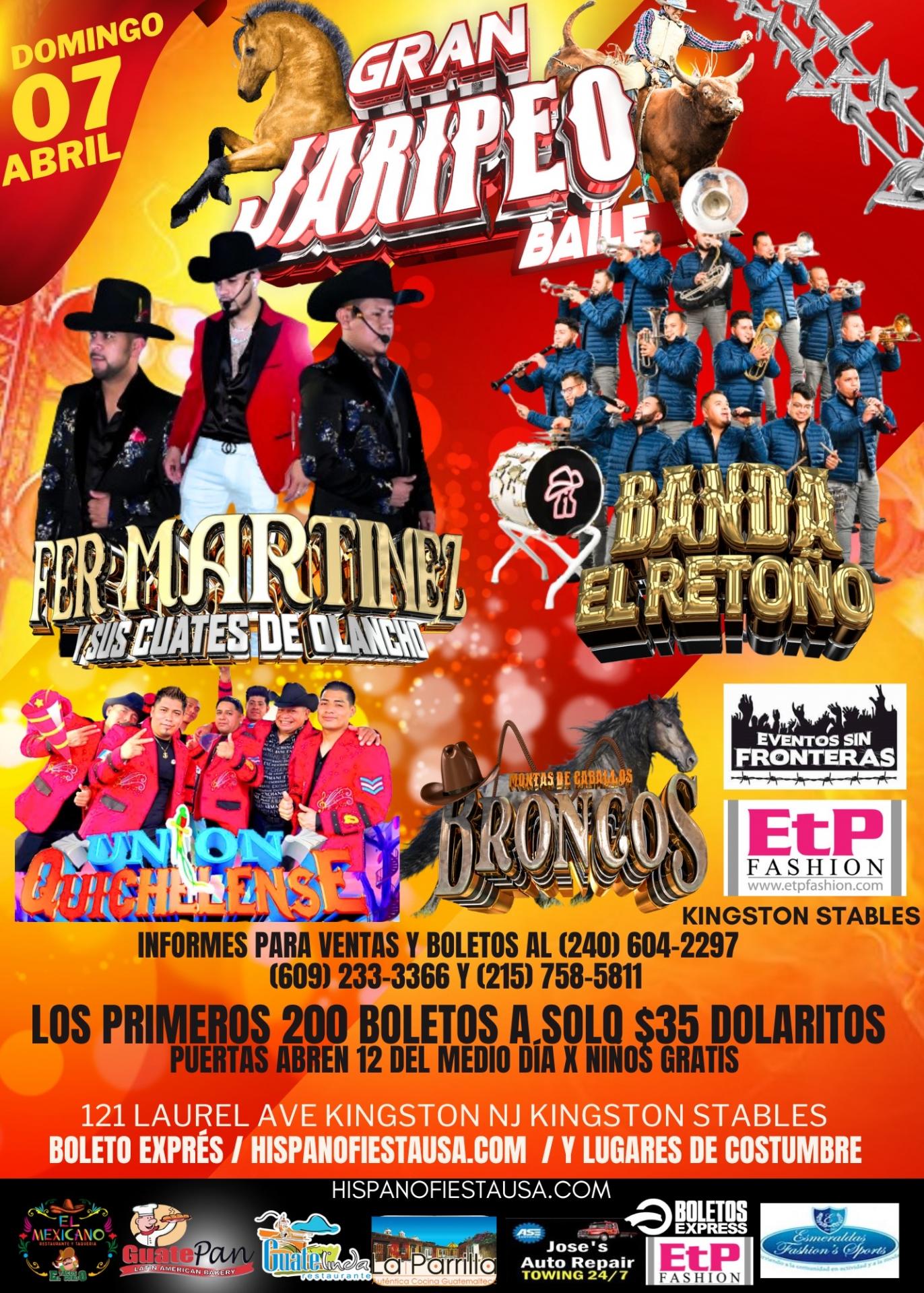 GRAN jaripeo BAILE con la mejor música DE FER MARTINEZ Y SUS CUATES DE