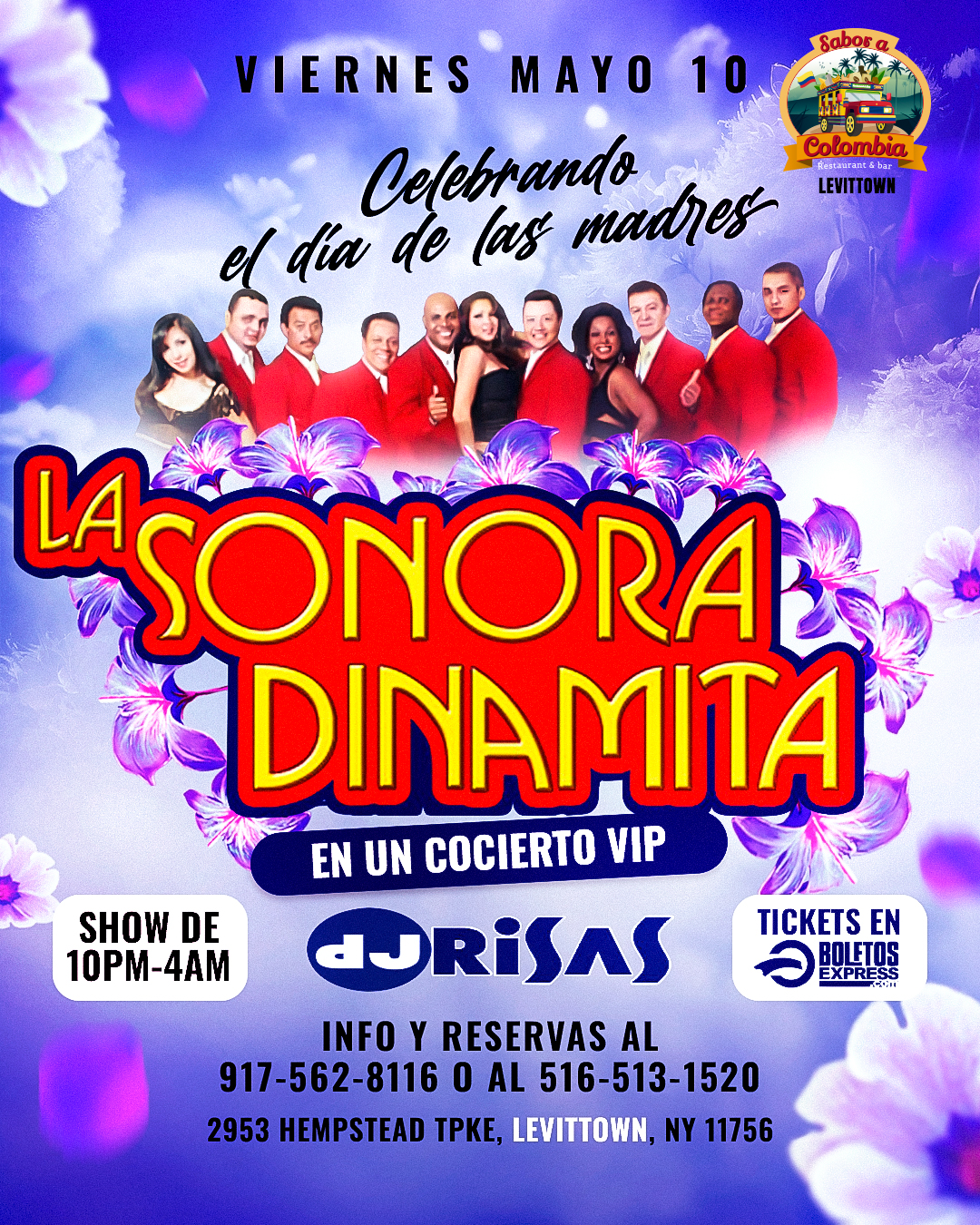 Buy tickets for SONORA DINAMITA EN SABOR A COLOMBIA SONORA DINAMITA EN SABOR A COLOMBIA