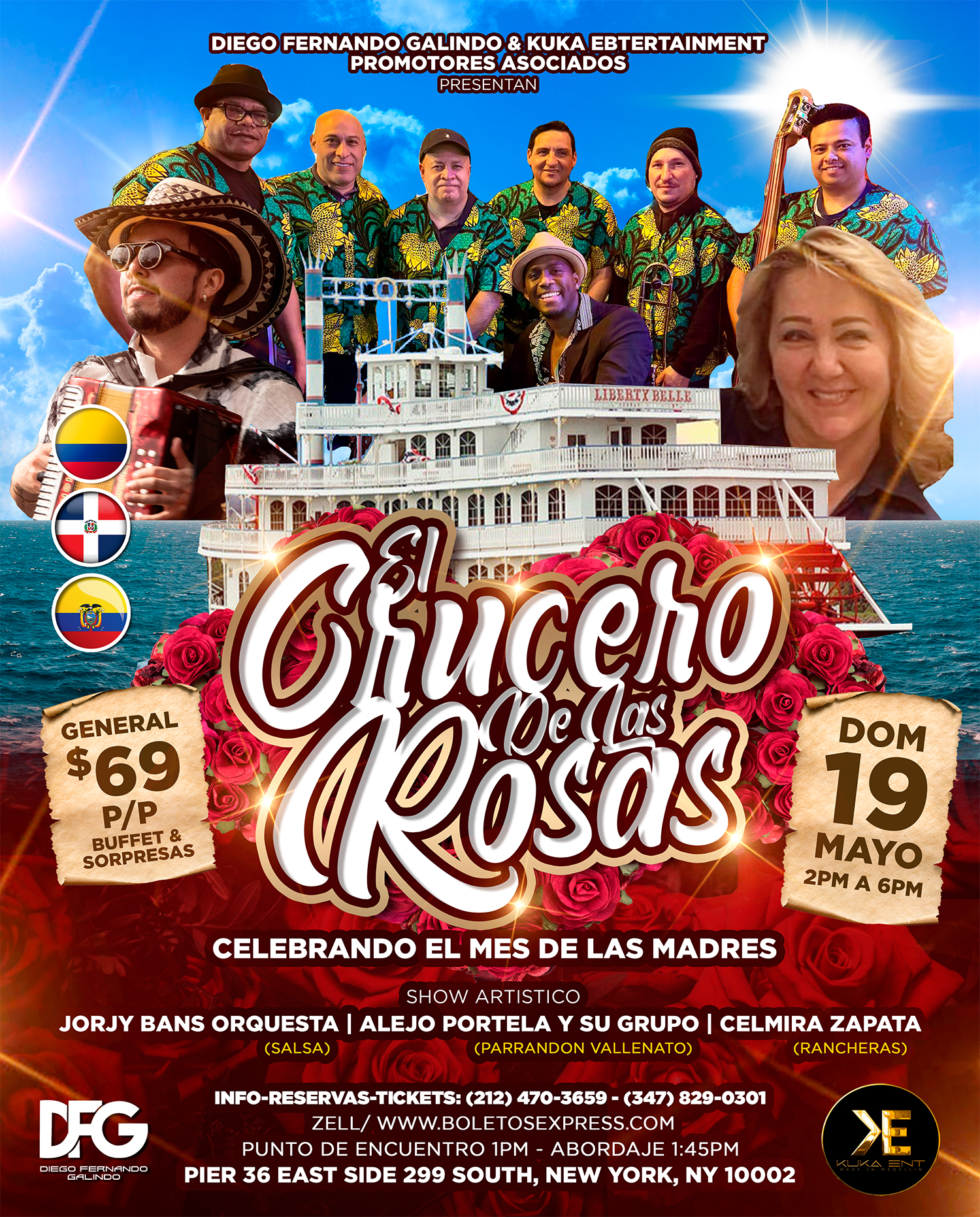 Buy tickets for EL CRUCERO DE LAS ROSAS EL CRUCERO DE LAS ROSAS