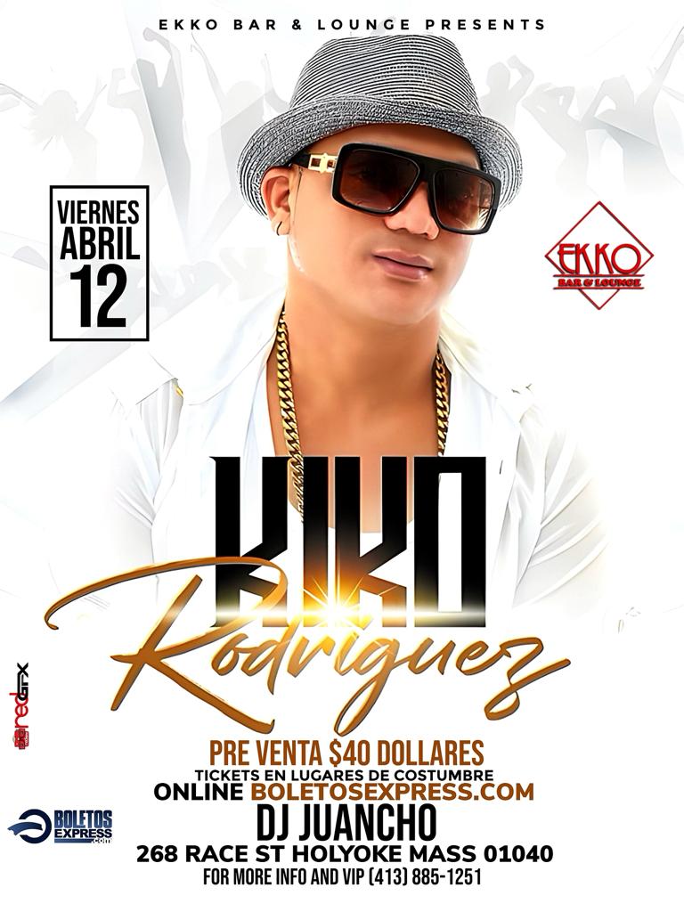 Buy tickets for KIKO RODRIGUEZ KIKO RODRIGUEZ