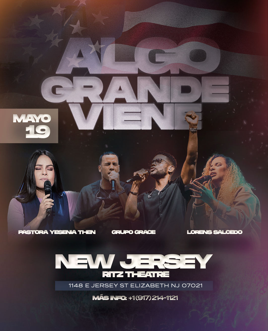 Buy tickets for PASTORA YESENIA THEN PASTORA YESENIA THEN