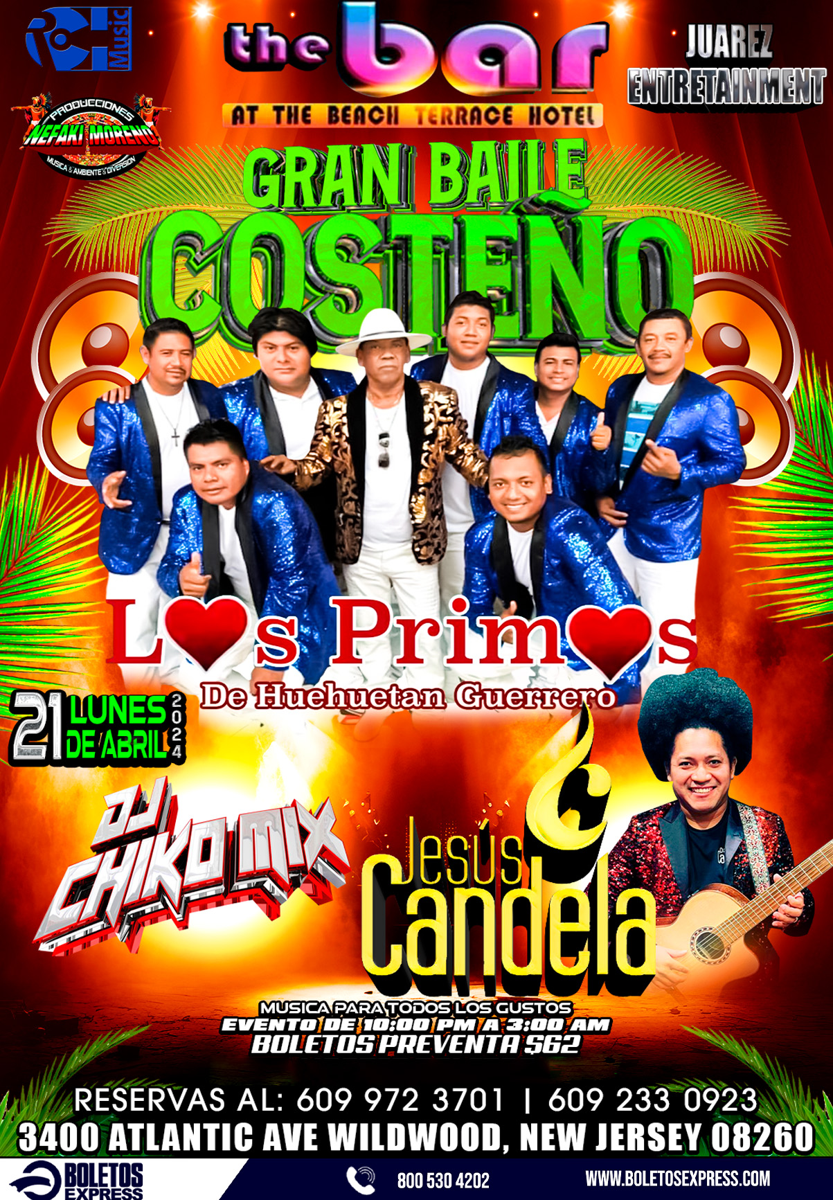 GRAN BAILE COSTEÑO Tickets - BoletosExpress