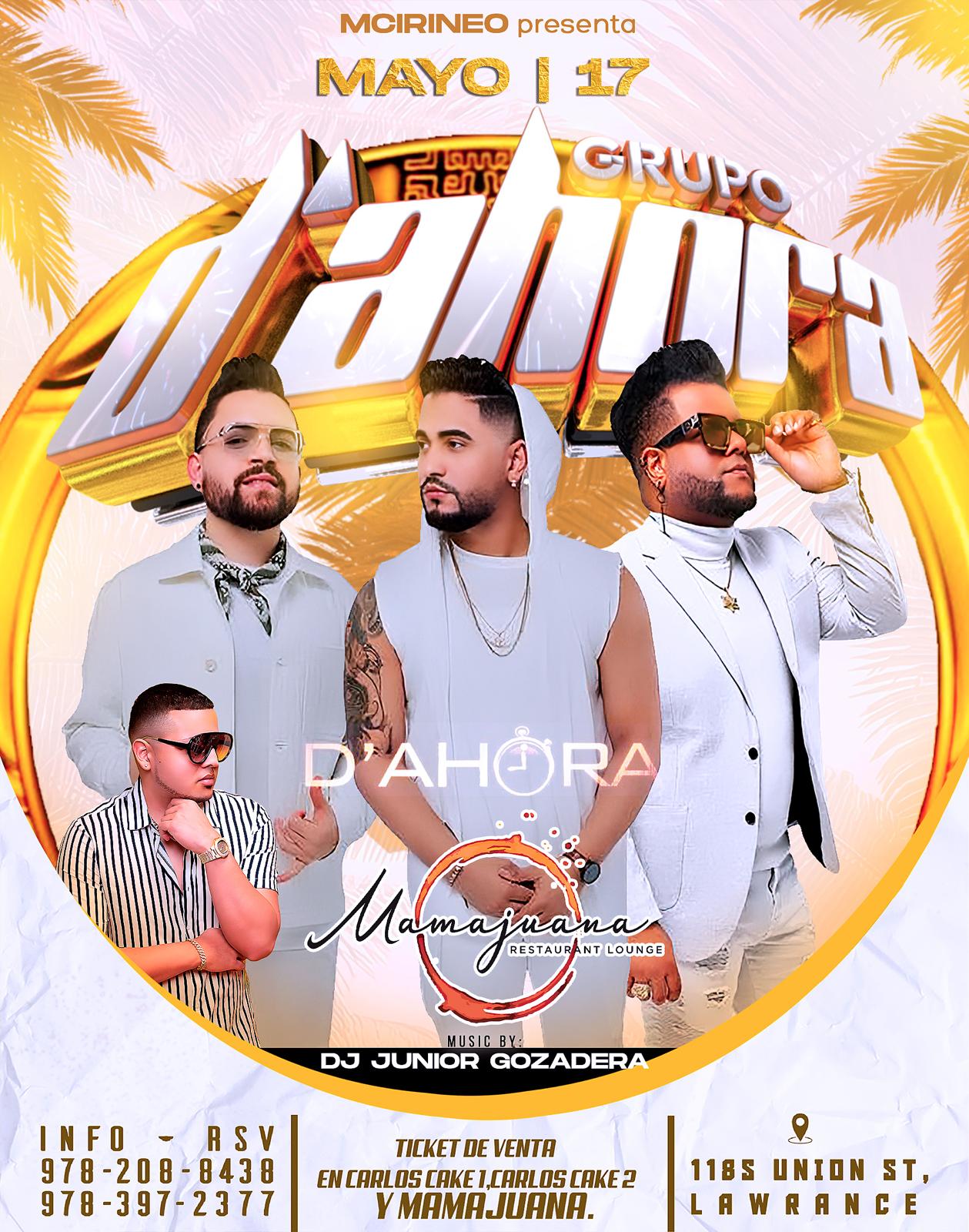 Buy tickets for GRUPO D' AHORA GRUPO D' AHORA