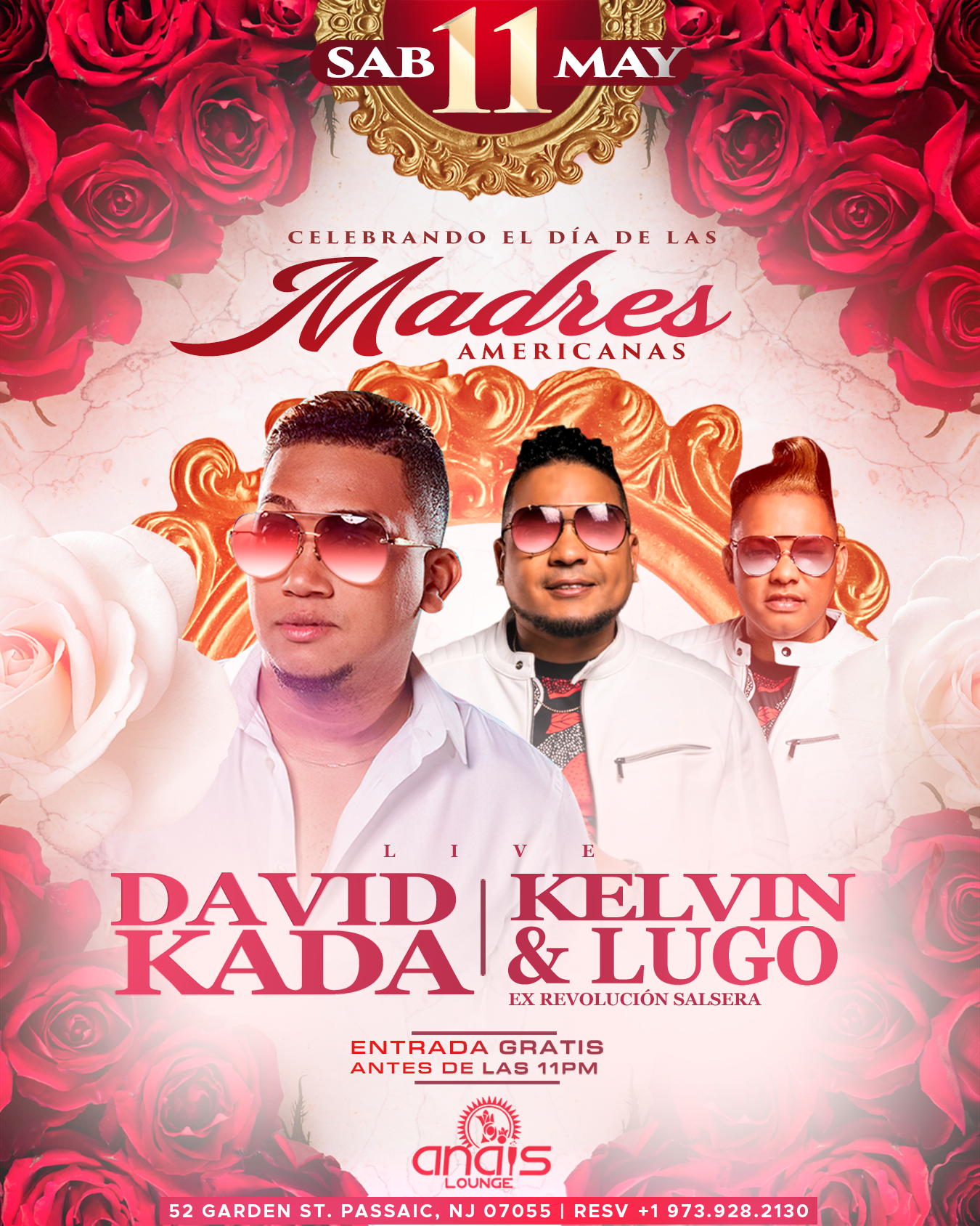 David Kada & Kelvin y Lugo “ Celebrando El Día De Las Madres