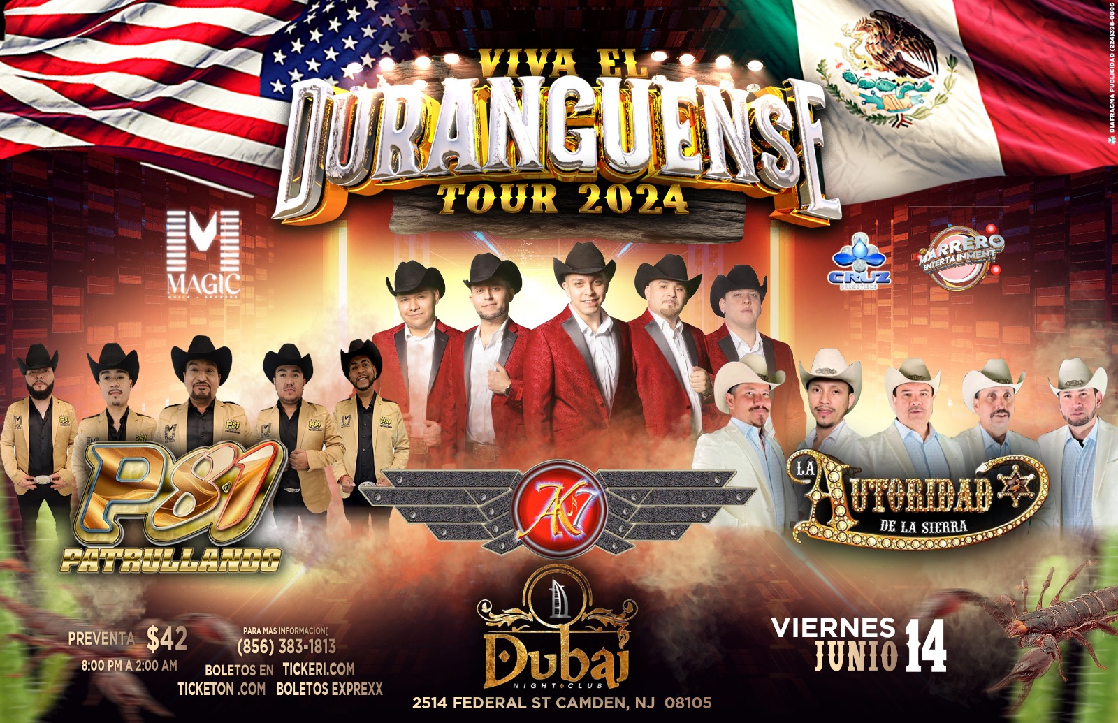 Buy tickets for PATRULLA 81 | AK-7 | LA AUTORIDAD DE LA SIERRA PATRULLA 81 | AK-7 | LA AUTORIDAD DE LA SIERRA