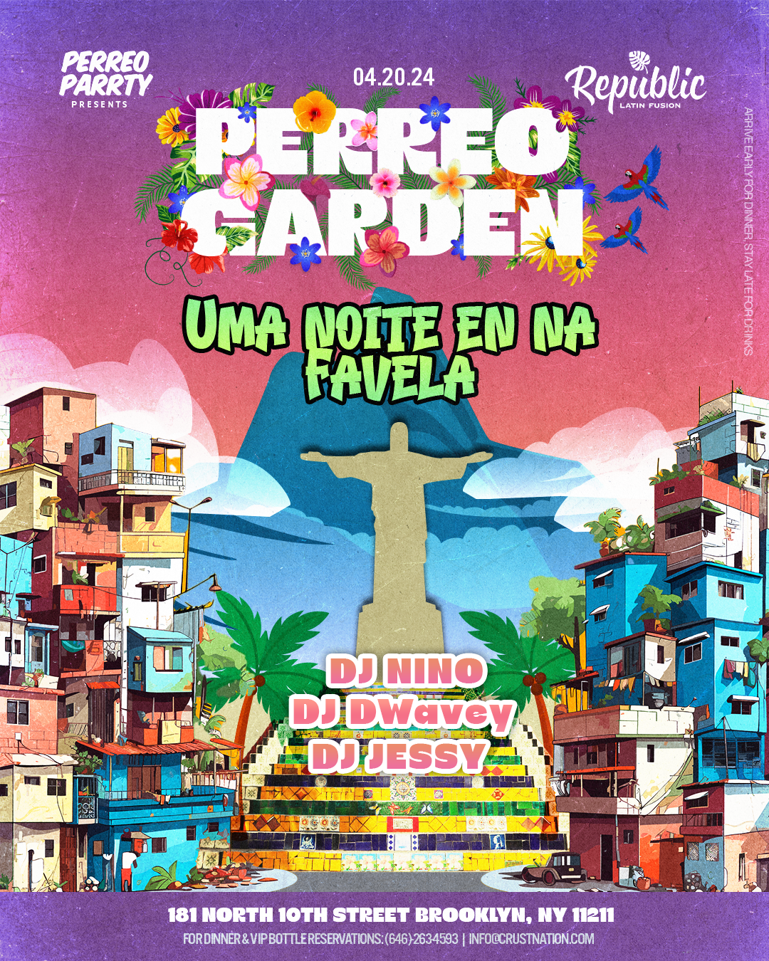 Perreo Garden: Uma Noite En Na Favela - Latin & Reggaetón Party @ Republic