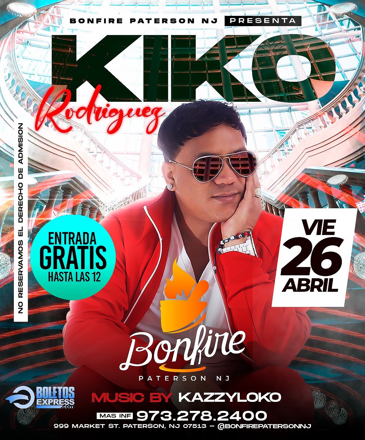 Kiko Rodriguez Tickets BoletosExpress kiko-rodriguez-tickets-boletosexpress
