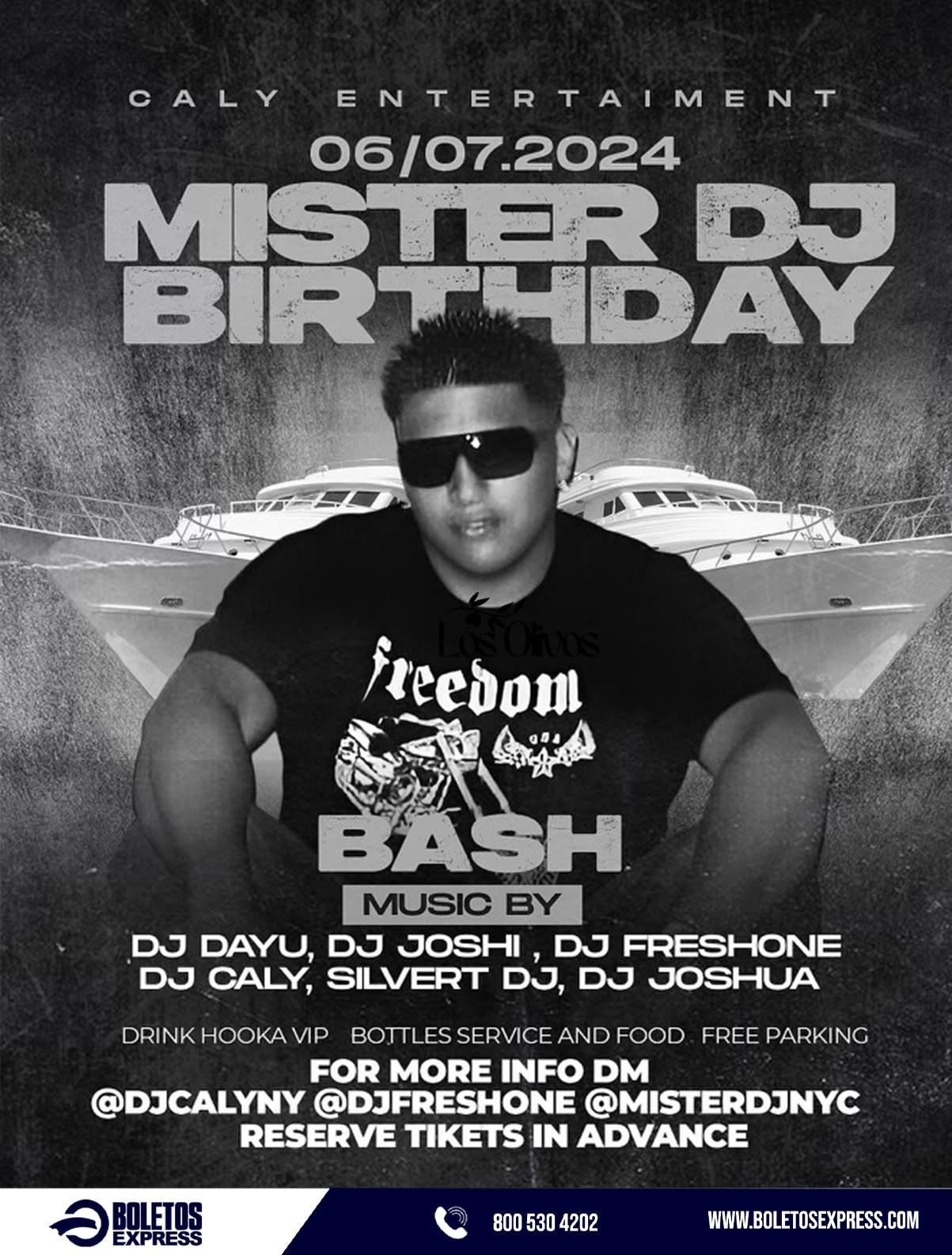 MISTER DJ BIRTHDAY BASH Tickets BoletosExpress