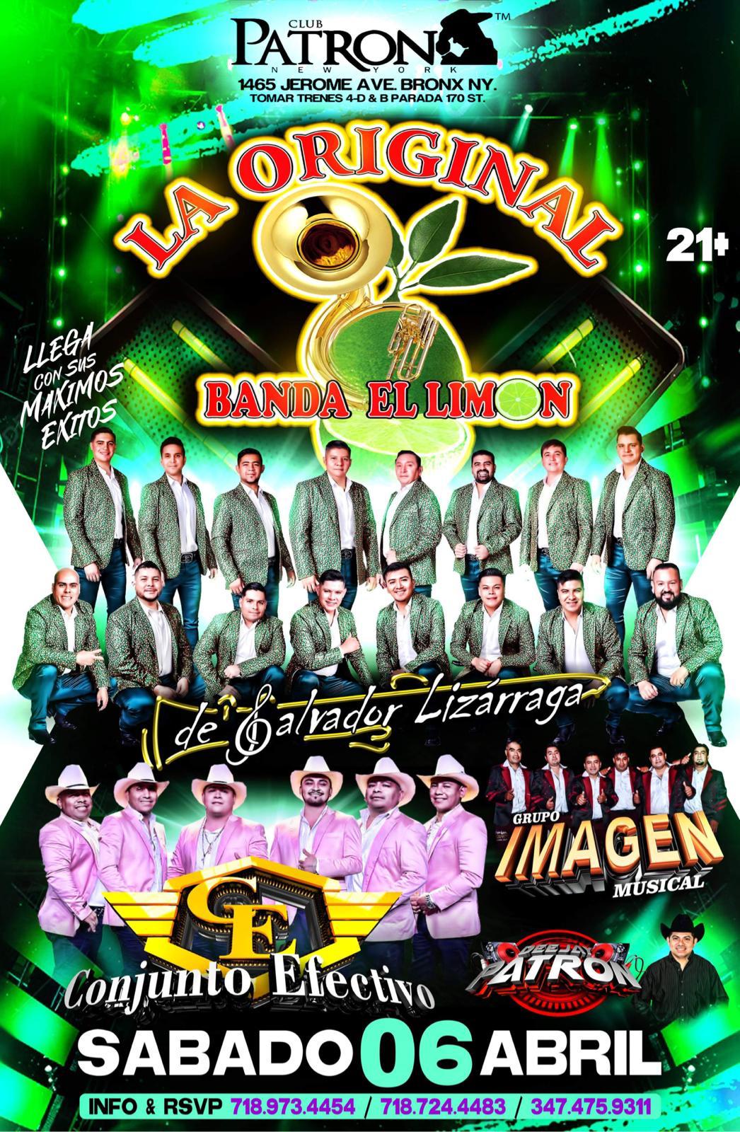 Buy tickets for LA ORIGINAL BANDA LIMÓN LA ORIGINAL BANDA LIMÓN