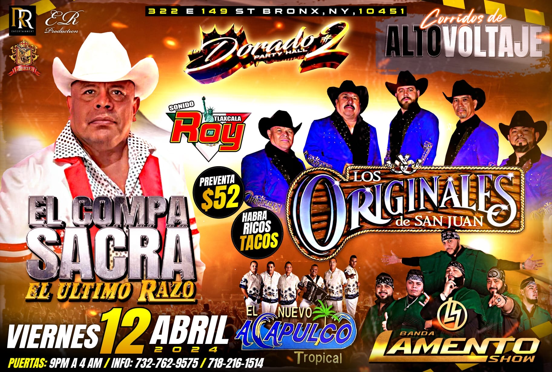 Buy tickets for EL COMPRA SACRA | LOS ORIGINALES DE SAN JUAN EL COMPRA SACRA | LOS ORIGINALES DE SAN JUAN