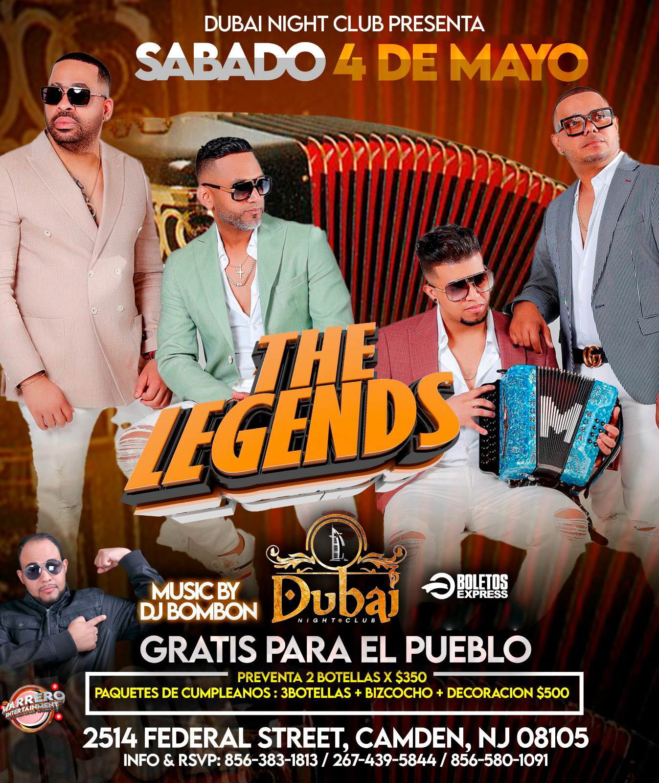 Buy tickets for THE LEGENDS THE LEGENDS