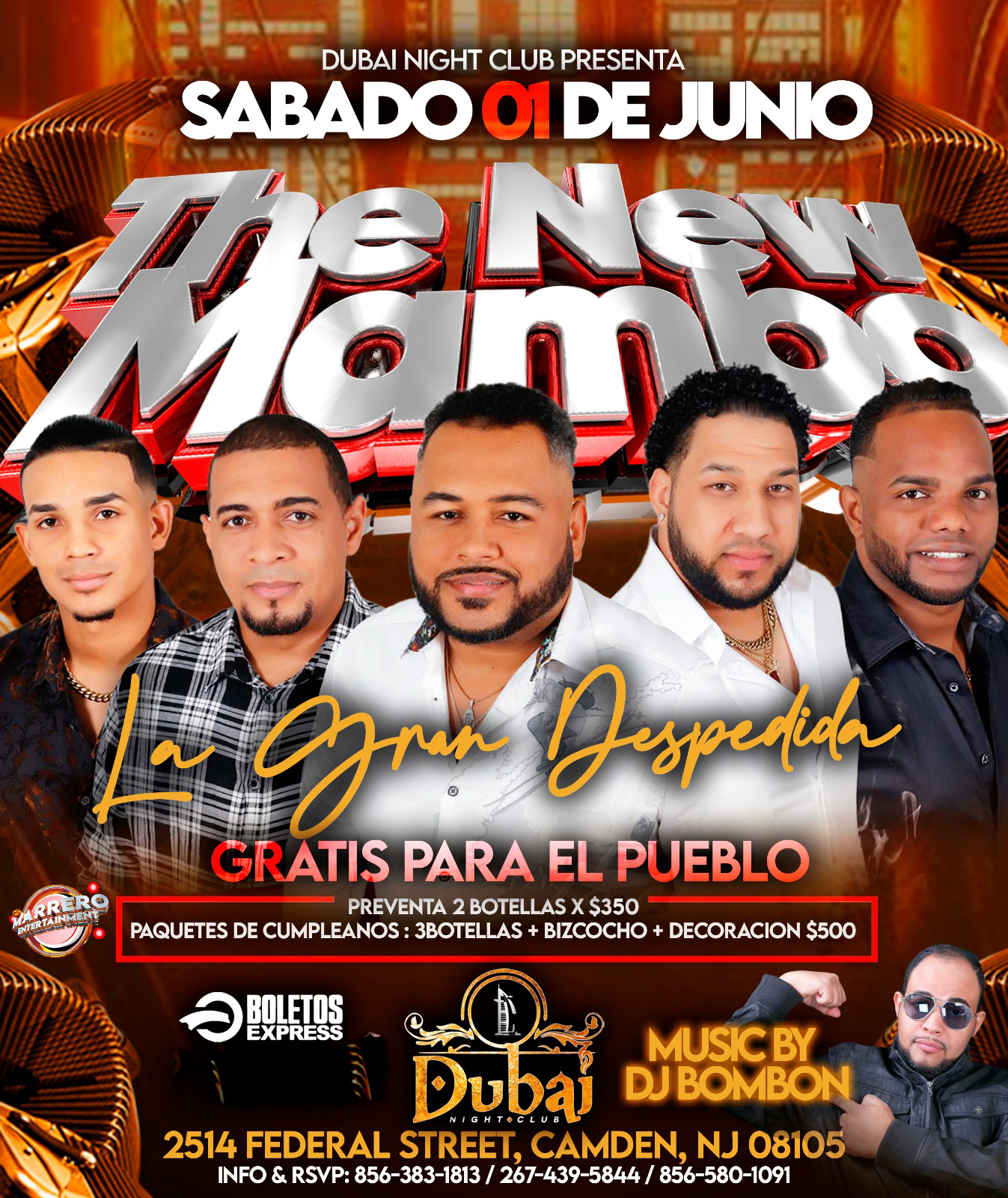 Buy tickets for THE NEW MAMBO THE NEW MAMBO
