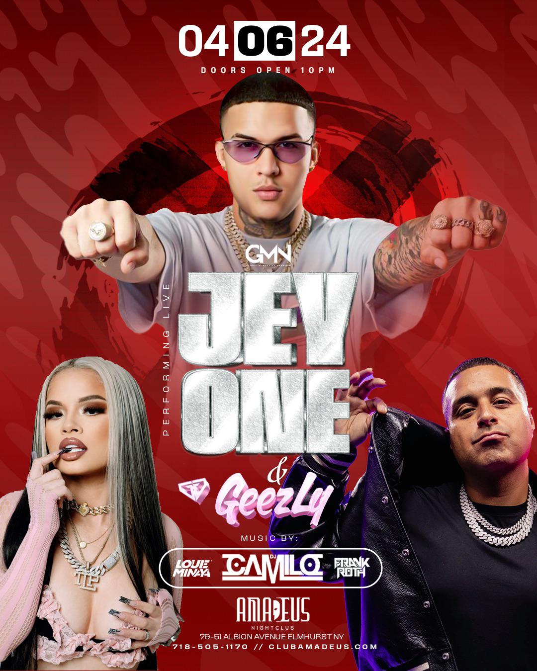 Buy tickets for Jey One Live At Amadeus New York Jey One Live At Amadeus New York