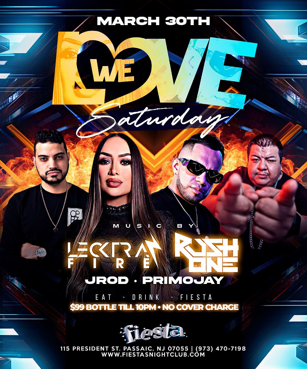 Buy tickets for DJ LECTRA FIRE, DJ RUSH ONE, DJ JROD, DJ PRIMOJAY DJ LECTRA FIRE, DJ RUSH ONE, DJ JROD, DJ PRIMOJAY