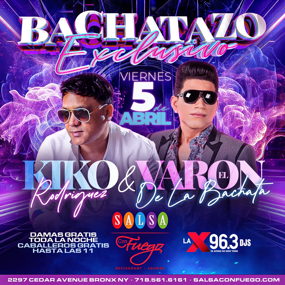 Buy tickets for Kiko Rodriguez & El Varon de la Bachata Kiko Rodriguez & El Varon de la Bachata