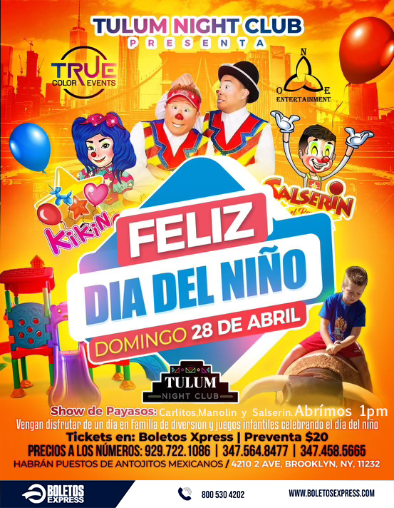 FELIZ DIA DEL NIÑO EN BROOKLYN
