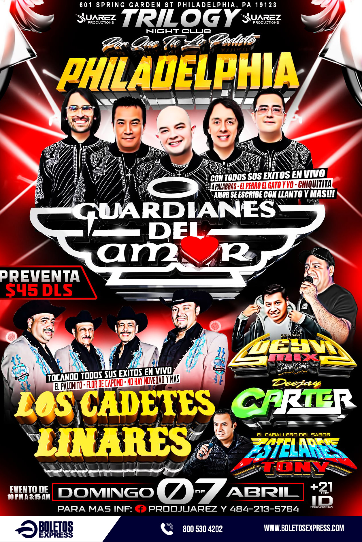 GUARDIANES DEL AMOR EN PHILADELPHIA