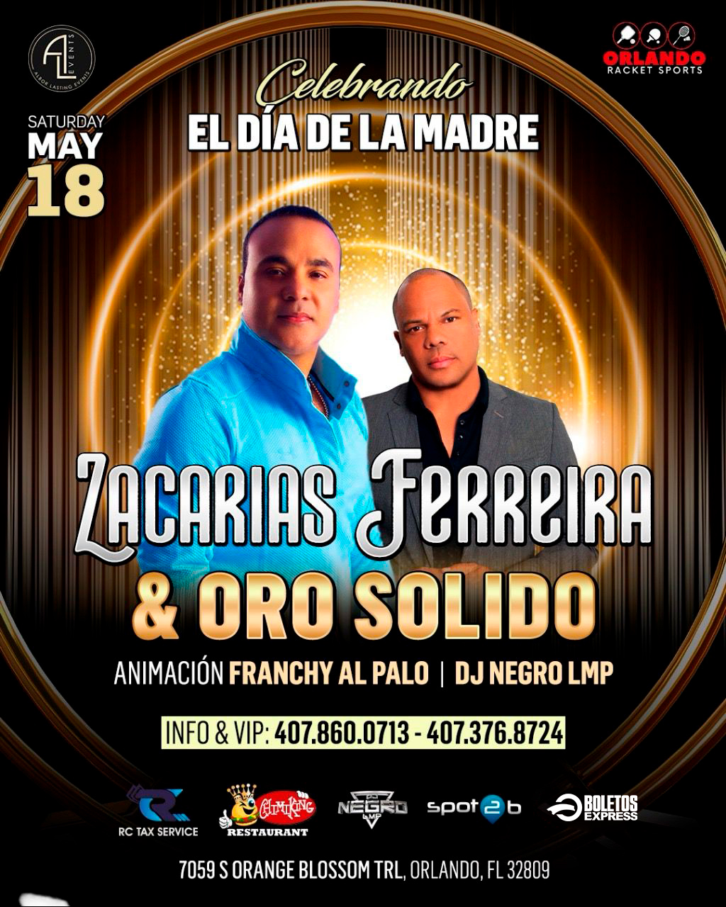 Buy tickets for ZACARIAS FERREIRA Y ORO SOLIDO ZACARIAS FERREIRA Y ORO SOLIDO