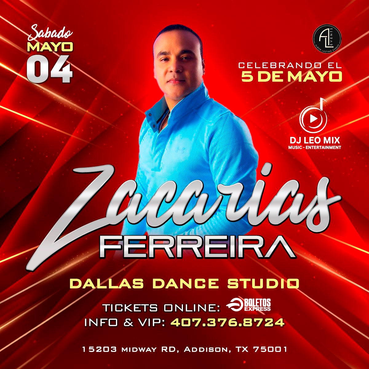 Buy tickets for ZACARIAS FERREIRA ZACARIAS FERREIRA