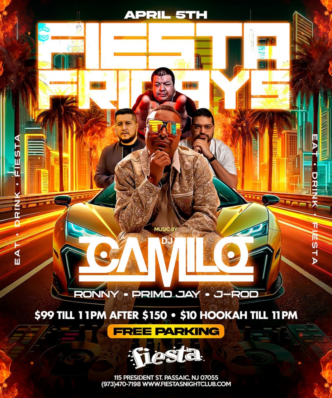 Buy tickets for DJ CAMILO, RONNY, PRIMO JAY, J-ROD DJ CAMILO, RONNY, PRIMO JAY, J-ROD