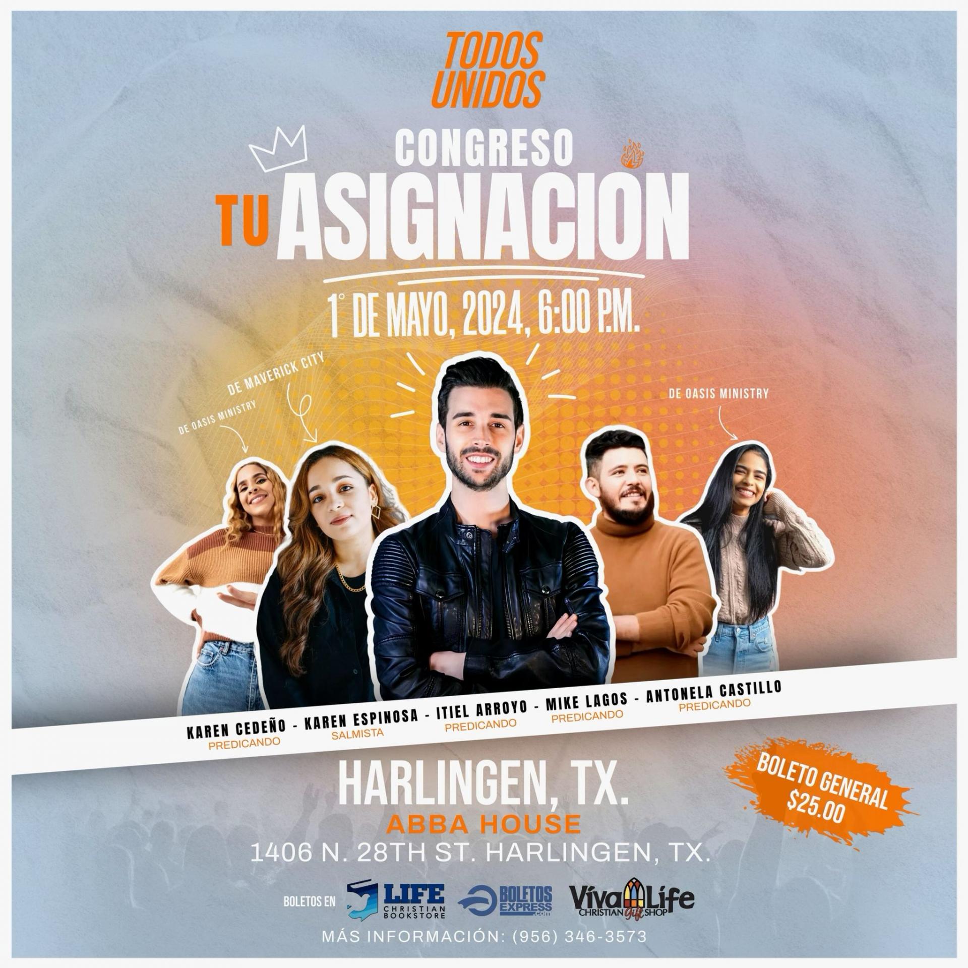 Buy tickets for TODOS UNIDOS | CONGRESO TU ASIGNACIÓN TODOS UNIDOS | CONGRESO TU ASIGNACIÓN