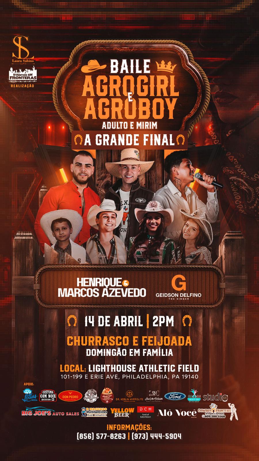Buy tickets for Concurso Agrogirl e Agroboy Adulto e Mirim. A Grande Final Concurso Agrogirl e Agroboy Adulto e Mirim. A Grande Final