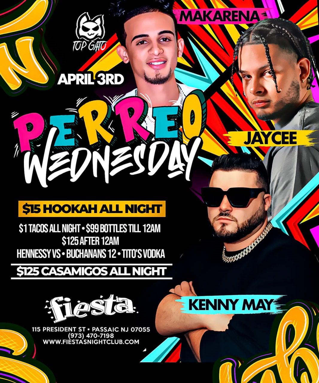 Buy tickets for DJ JAYCEE, DJ KENNY MAY, DJ MAKARENA DJ JAYCEE, DJ KENNY MAY, DJ MAKARENA