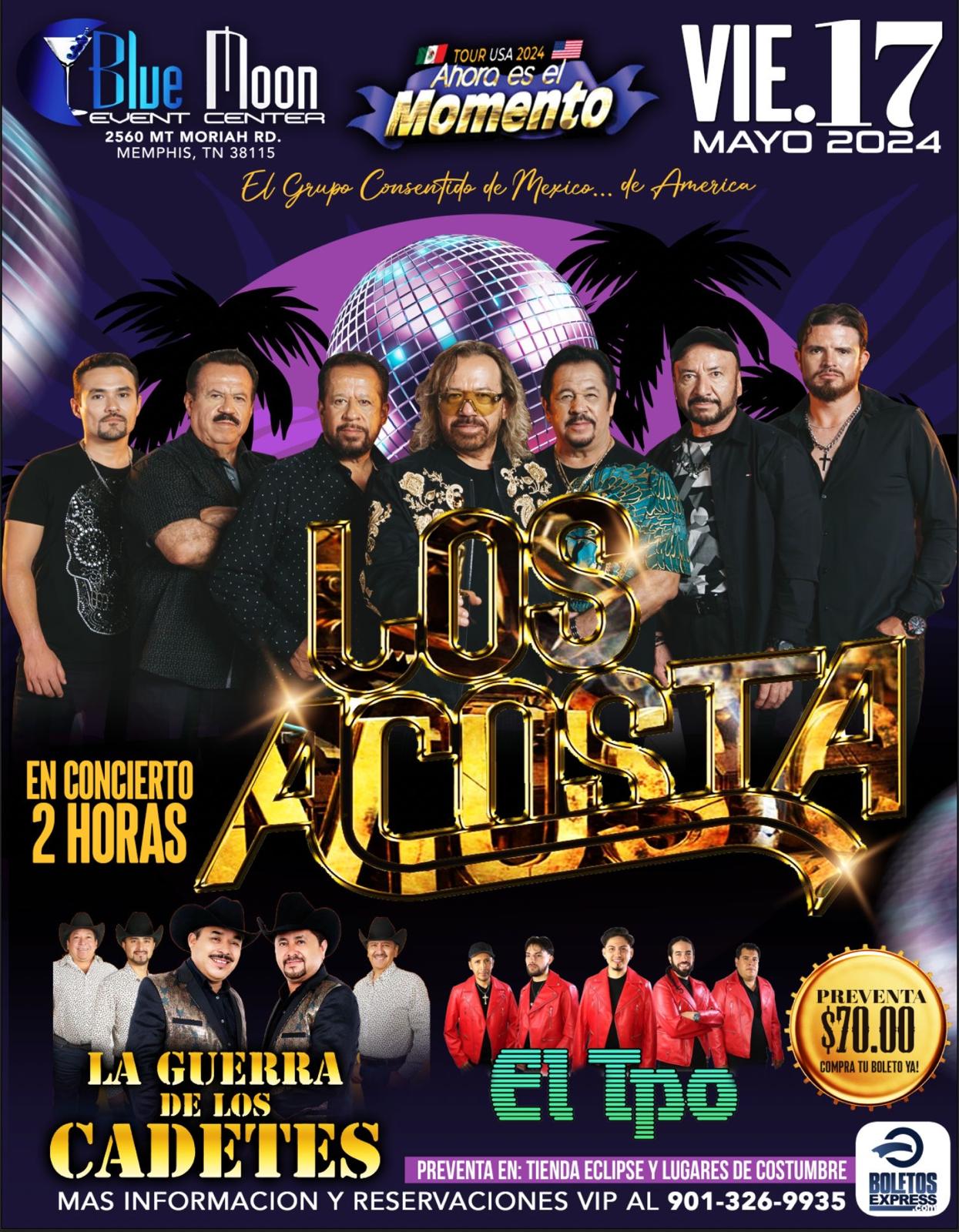 Buy tickets for LOS ACOSTA LOS ACOSTA