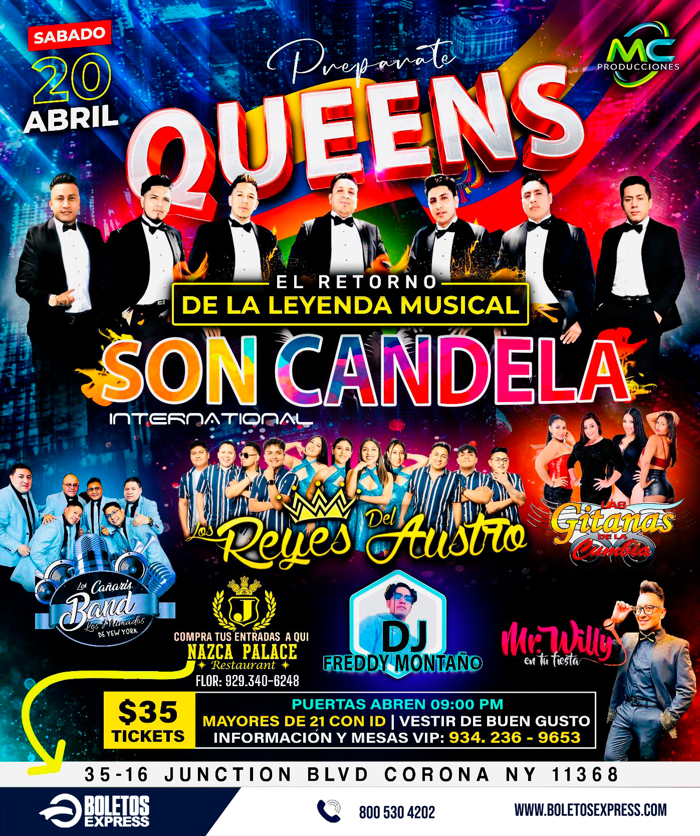 Buy tickets for SON CANDELA INTERNACIONAL SON CANDELA INTERNACIONAL