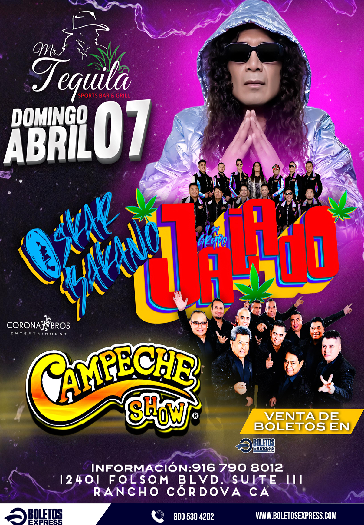 OSKAR BAKANO | GRUPO JALADO | CAMPECHE SHOW