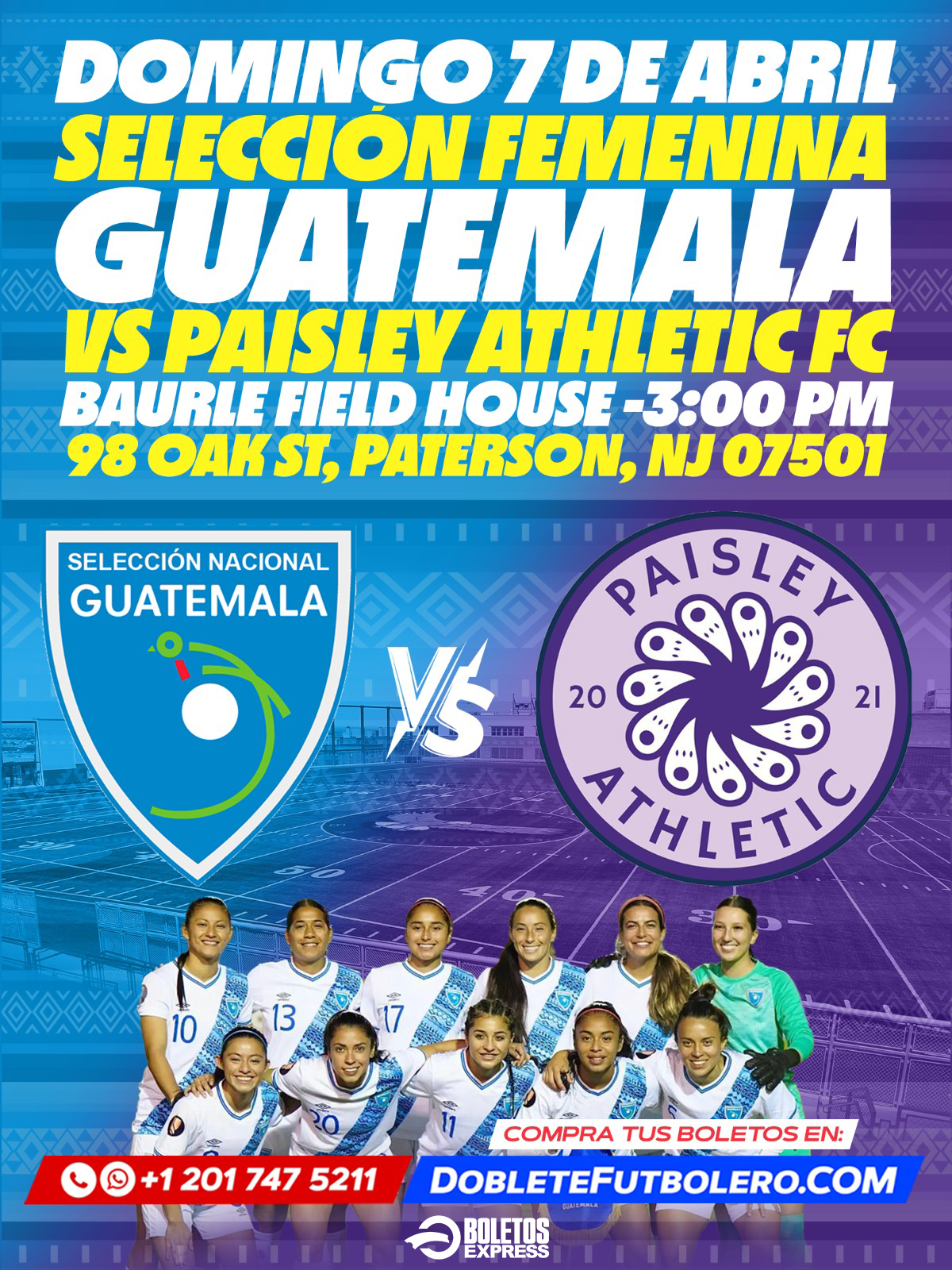 Buy tickets for DOBLETE FUTBOLERO PATERSON DOBLETE FUTBOLERO PATERSON