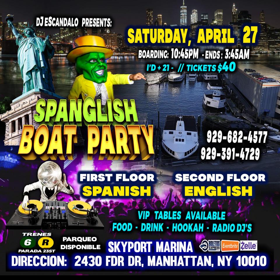 Spanglish Boat Party