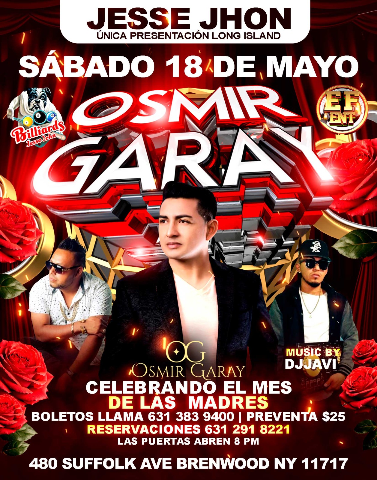 Buy tickets for OSMIR GARAY OSMIR GARAY