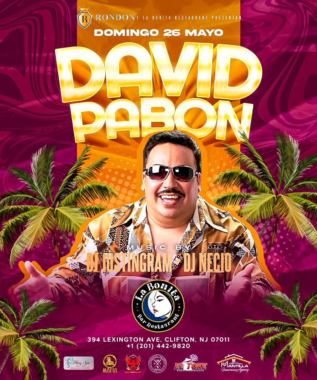 Buy tickets for DAVID PABON DAVID PABON