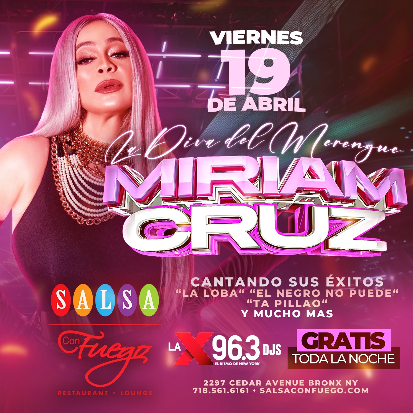 Miriam Cruz Exclusivo