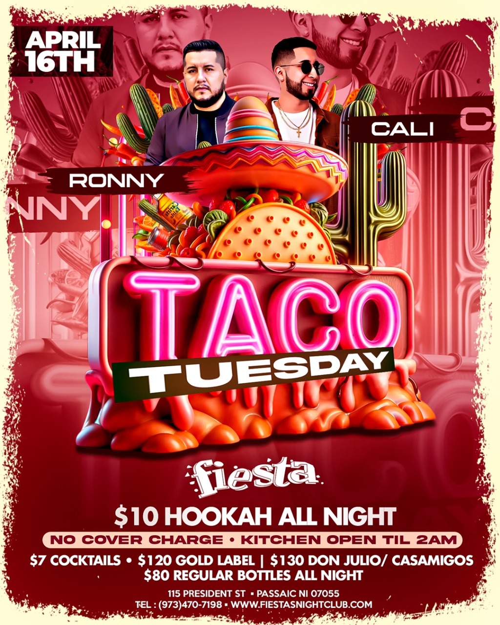 Buy tickets for DJ CALI, DJ RONNY DJ CALI, DJ RONNY